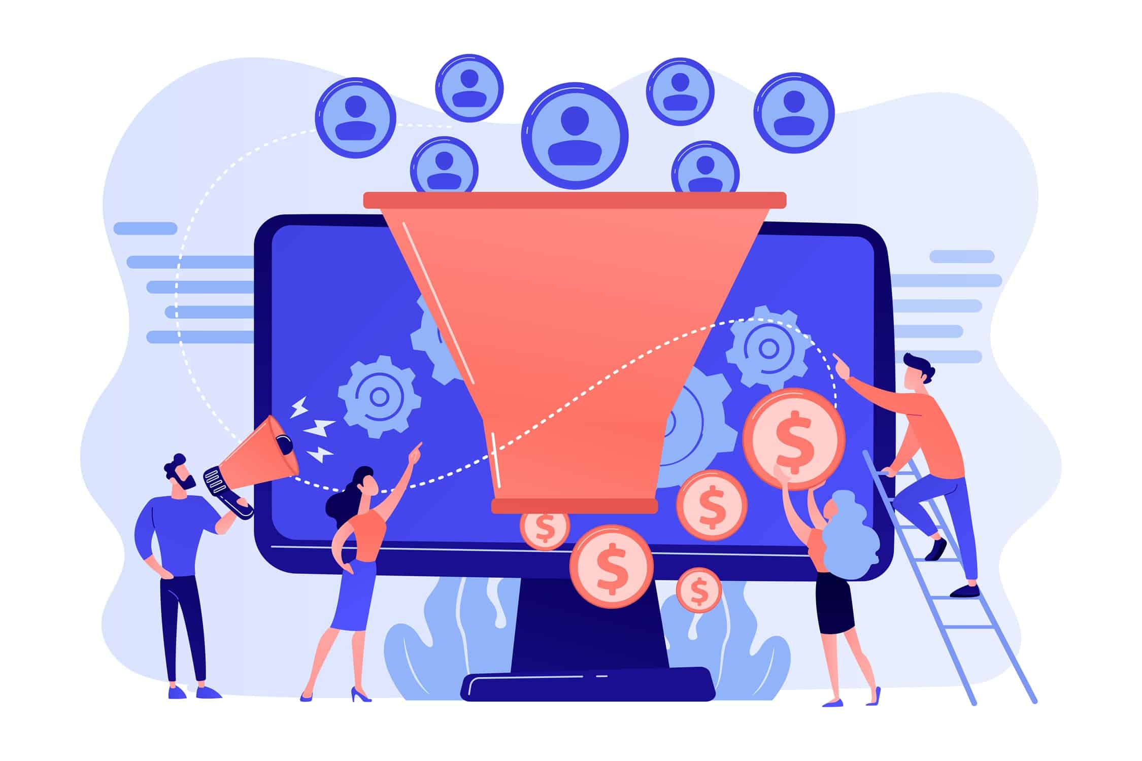 newsletter et tunnel de conversion